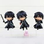 Set de 3 FIGURAs  DE COLECCIÓN KAZUTO KIRIGAYA KIRITO