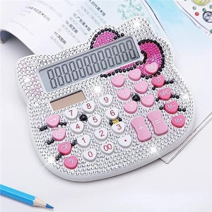 Calculadora De Hello Kitty Brillante Pedrería Sanrio