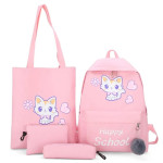 Bulto escolar de gato, bolso, animales