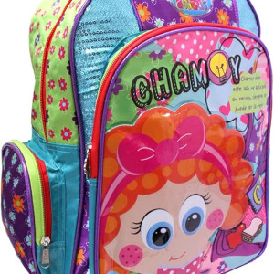 Bulto Chamoy Amiguis con verde, escolar, bolso, mochila