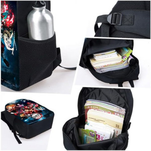 Bulto de Kimetsu no Yaiba, Demons Slayer, escolar, bolso, mochila