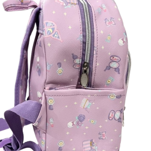Mochila de Kuromi, bolso de espalda, cartera, Sanrio