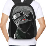 Bulto de Kakashi, Naruto, escolar, bolso, mochila
