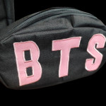 Bulto de BTS tres piezas, escolar, bolso, mochila