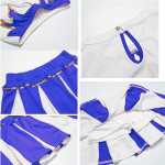 Traje de porrista para niña, disfraz, halloween