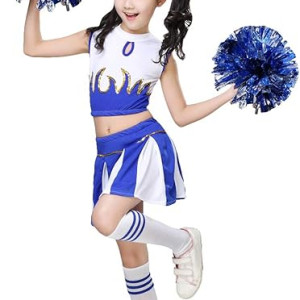 Traje de porrista para niña, disfraz, halloween