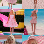 Disfraz De Barbie Para niña Robbie Barbie, pelicula Barbie