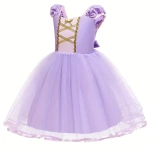Disfraz Princesa, Rapunzel, niñas, fantasia. Haloween