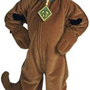 Disfraz de peluche de Scooby-Doo de dibujos animados para niños, haloween, perro