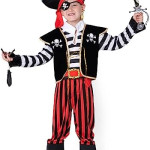 Disfraz de pirata niños, fierce, halloween, cuento, fantasia, capitán