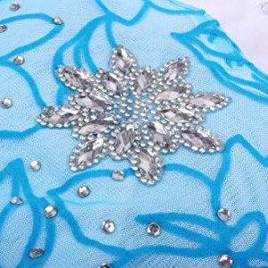Vestido de princesa Frozen, Elsa, vestido con capa largo