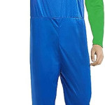 Disfraz Luigi de Mario Bross  Adulto y niños, halloween
