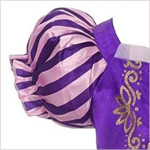 Disfraz de Rapunzel para niñas, ropa de vestir de princesa, para cumpleaños, Halloween