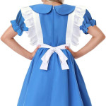 Disfraz de Alice para niñas, vestido azul de Peter Pan, cuento, Alicia en el país de la Maravillas