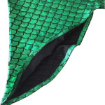 Traje de baño de sirena con cola de sirena para niña, 3 piezas Dressy Daisy