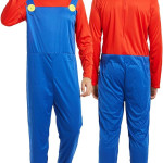 Disfraz Mario Bross Adulto y niño, halloween