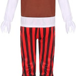 Disfraz de pirata para niño, halloween