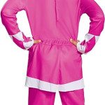 Disfraz Power Rangers niña rosado