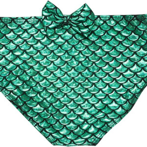 Traje de baño de sirena con cola de sirena para niña, 3 piezas Dressy Daisy