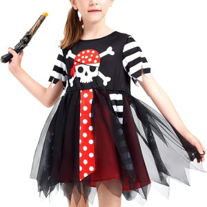 Disfraz Pirata niña, bucanero, cuentos
