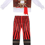 Disfraz de pirata para niño, halloween