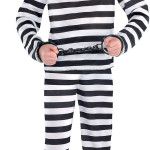 Disfraz de preso de Mischief Maker para niños, prisionero, carcel, ladron, halloween