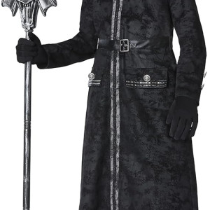 Spirit Halloween Disfraz de Overlord oscuro para niños, vampiro, muerte
