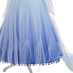 Disfraz de princesa para niñas, frozen, Elsa, famtasia