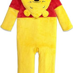 Disfraz niño Pijama mameluco de Winnie The Pooh, para niños, con gorro