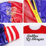 Chaqueta Harley Queen Disfraz Para Niña Escuadron Suicida, DC