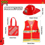 Juego de disfraz de bombero , suministros, profesiones, bomberos