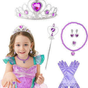 Disfraz de sirena para niñas, vestido de sirena para Halloween, cumpleaños, princesa, sirenita