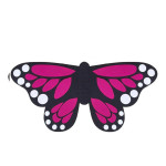 Alas de mariposa con antifaz, disfraz, animales, granja