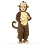 Disfraz De Chango Gorila Mono Simio Chimpance Para Niños Bebes
