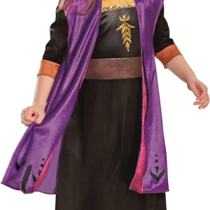 Vestido de Ana Frozen, princesa, Disney, cuento fantasia