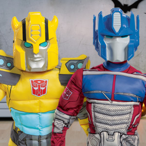 Disfraz de Optimus Prime de Transformers para niño pequeño, halloween, fantasia