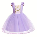 Disfraz Princesa, Rapunzel, niñas, fantasia. Haloween