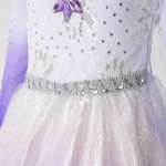 Vestido de princesa morado para niña, disney, cuentos, halloween, fantasia