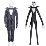 Disfraz The Nightmare Before Christmas - Jack Skellington Niños Uniforme Cosplay Disfraz Halloween