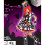 Disfraz de muñeca Marioneta para niña, cuento, fantasia, halloween