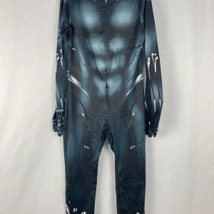 Traje de pantera negra, niños, marvel, disfraz, halloween, superheroe