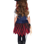 Disfraz pirata caribeña, niña, halloween niños, fantasia