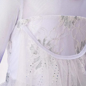 Vestido de princesa morado para niña, disney, cuentos, halloween, fantasia