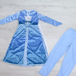 Disfraz de princesa de hielo de Little Adventures Elsa Frozen vestido