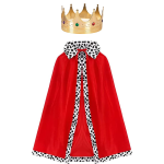 Disfraz Rey, reina accesorios