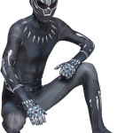Black Panther Body Película Cosplay Disfraz Niño Halloween