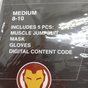 Disfraz de Iron Man de Marvel para niños, Capitán América: Guerra Civil, super heroe, halloween
