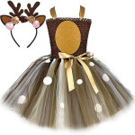 Traje de venado para bebés, reno, ciervo, animalitos, cuento, navidad, Halloween, disfraz