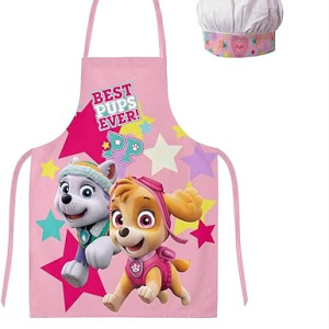 Delantal chef para niños, Paw patrol, profesiones