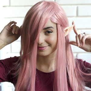 Orejas de Elfo para Halloween Cosplay, hada, bosque mágico, disfraz, cuento, fantasía